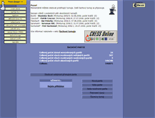 Tablet Screenshot of chess.hogan.cz